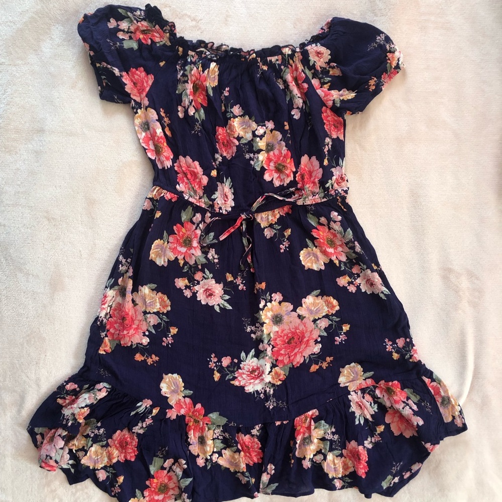 Blu Dahlia Women’s Blue Floral Dress